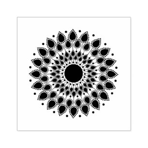 Tampons Encreurs Fleur Mandala Lotus