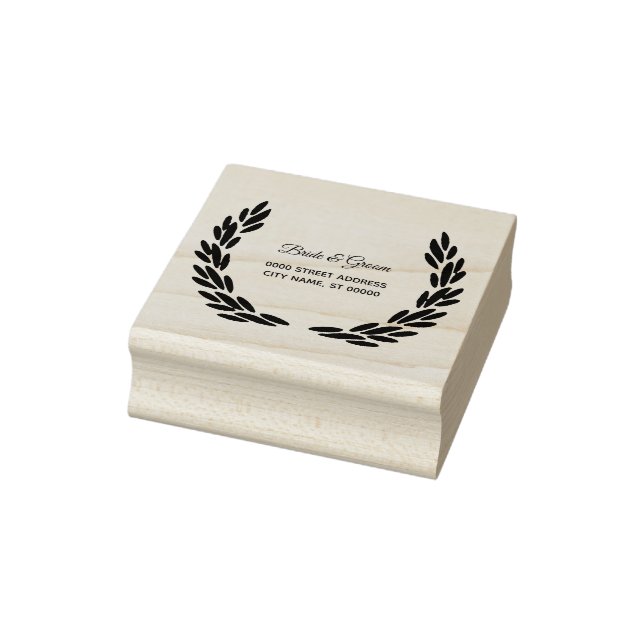 Tampons Encreurs Fleurs de mariage Motif rustique (Tampon)
