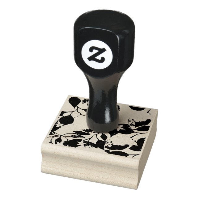 Tampons Encreurs Fleurs Feuilles citron Foliage Motif transparent (Tampon)