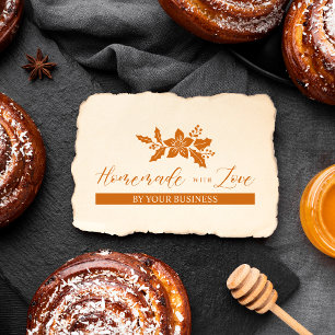 Tampons Encreurs Fleurs Holly de Noël faites maison avec citation d