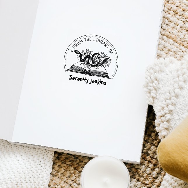 Tampons Encreurs Fleurs Mystiques De Serpent, De La Bibliothèque De (Créateur téléchargé)