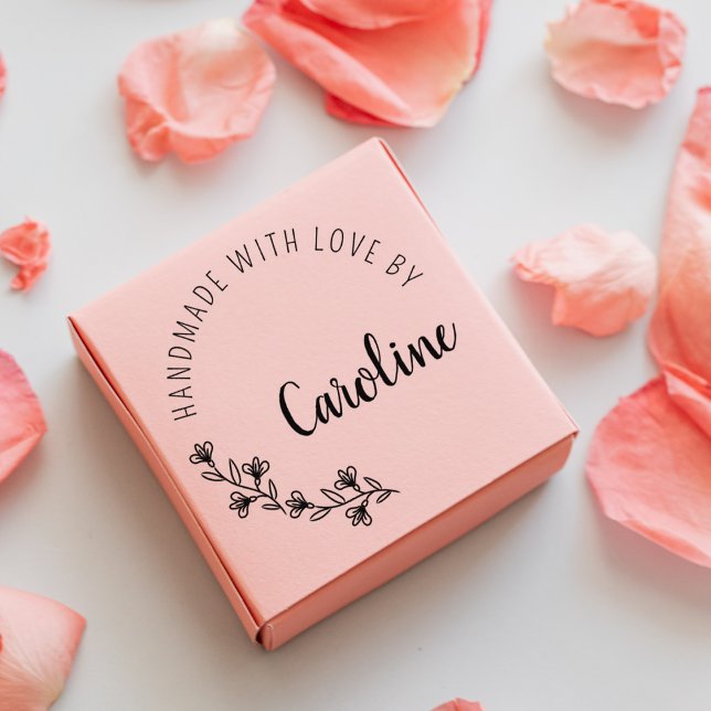 Tampons Encreurs Fleurs sauvages simples fait à la main avec amour (Créateur téléchargé)