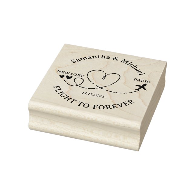 Tampons Encreurs Flight Plane Travel Sport nature Wedding (Tampon)