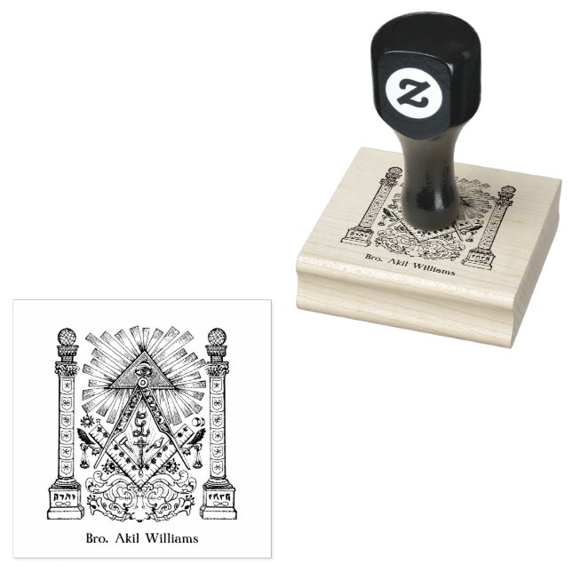 Tampons Encreurs Freemason (Tamponné)