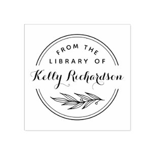 Tampons Encreurs From The Library Of Hand Drawn Branch & Script