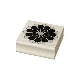 Tampons Encreurs Funny Flower Power Bloom II + votre backgr. & Idé