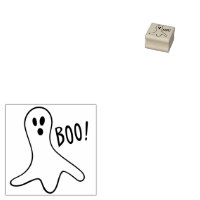 Ghost Saying Boo Outline pour Halloween