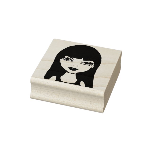 Tampons Encreurs Goth Vampire Dessin d'art original pour fille (Tampon)