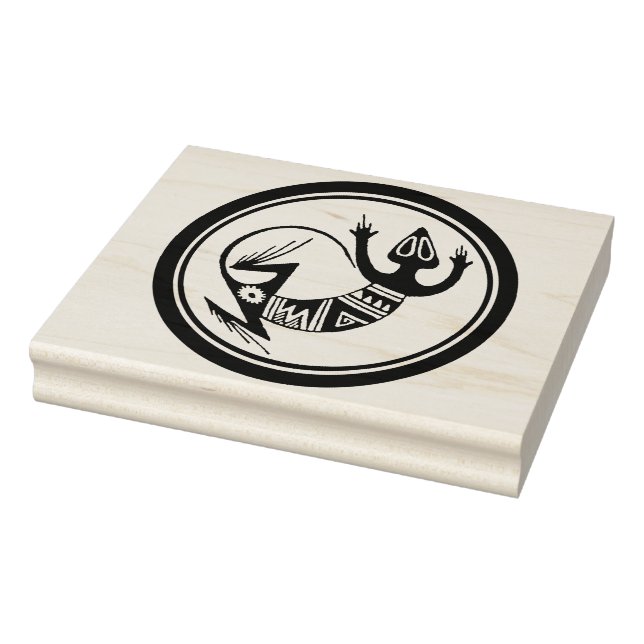 Tampons Encreurs Grand Timbre Design Gecko Sud-Ouest (Tampon)
