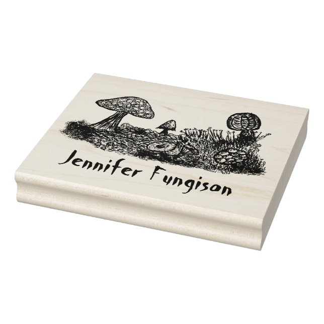 Tampons Encreurs Gros Timbre En Caoutchouc Des Champignons (Tampon)
