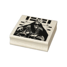 Haile Selassie Temperor of Ethiopia Rastafari Stam