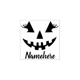 Tampons Encreurs Halloween Citrouille Jack-o'-lantern fille personn