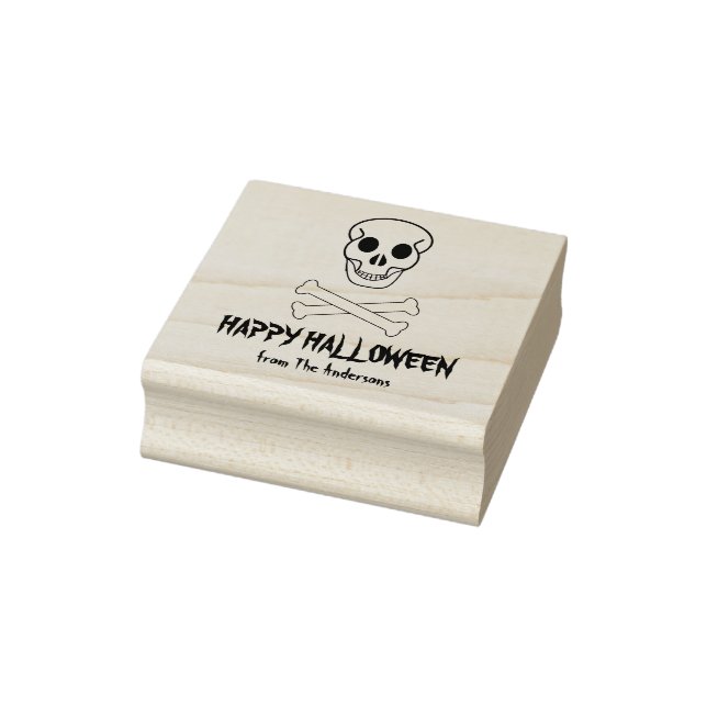 Tampons Encreurs Halloween crâne et os (Tampon)