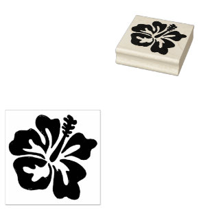Tampons Encreurs Hawaii Tropical Hawaiian Hibiscus Fleurs Florales
