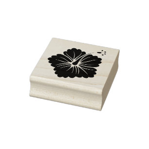Tampons Encreurs Hawaiian Hibiscus Fleur Blossom Hawaii Tropical