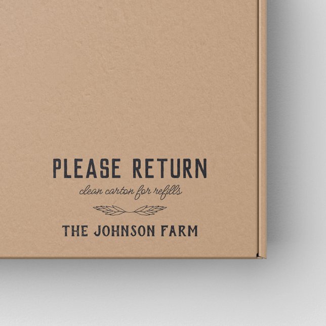 Tampons Encreurs Hen Family Farm Retour Carton Caoutchouc Timbre (Créateur téléchargé)