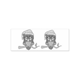 Tampons Encreurs Hibou somnolent Thunder_Cove