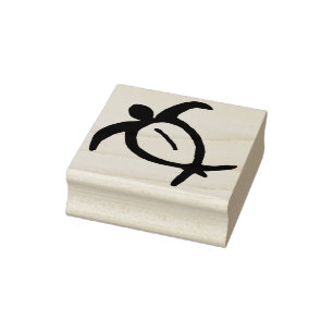 Tampons Encreurs Honu Petroglyph hawaïen