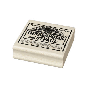 Tampons Encreurs Illinois Central Railroad Minneapolis et St. Paul