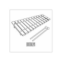 Illustration de bande dessinée en Xylophone