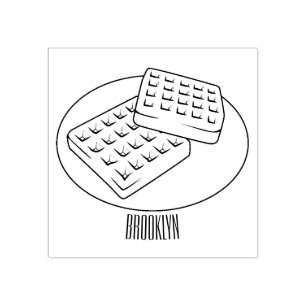 Tampons Encreurs Illustration de gaufre
