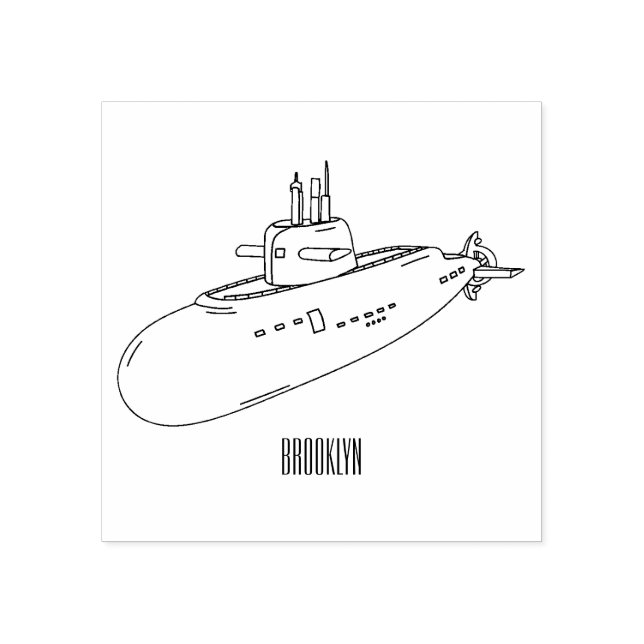 Tampons Encreurs Illustration sous-marine (Impression)