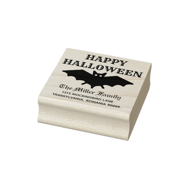 Tampons Encreurs Invitations de fête d'Halloween personnalisées (Tampon)