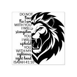 Tampons Encreurs Isaïe 41:10 Ne craignez pas Lion