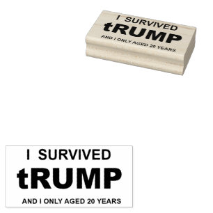 Tampons Encreurs J'ai survécu à tRUMP
