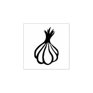 Tampons Encreurs Jardinage de l'ail Légumes Rustique Style Lino-cou