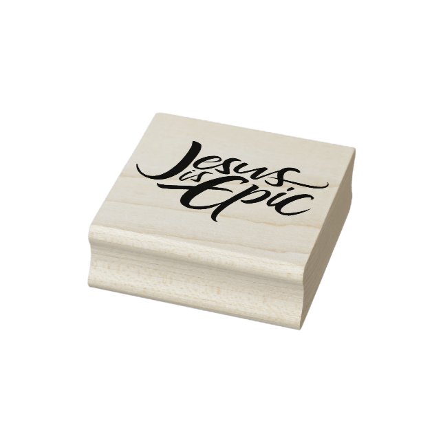 Tampons Encreurs Jésus est Epic Lettres Christian Christ Moderne (Tampon)