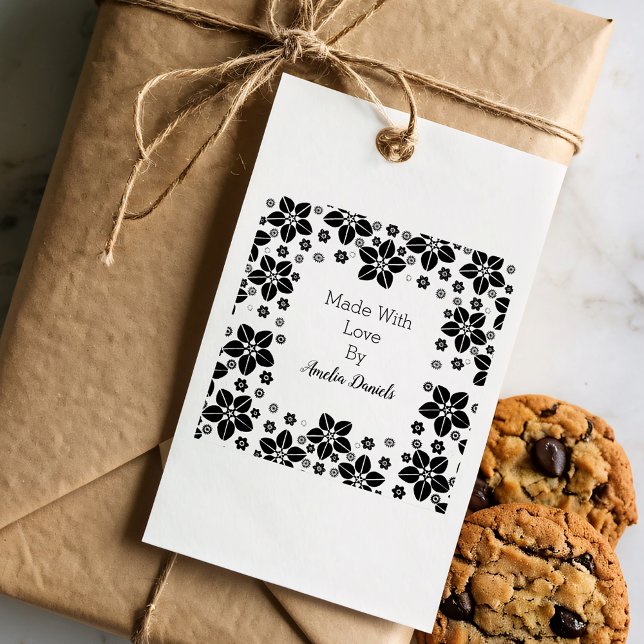 Tampons Encreurs Jolie Fleur Orientale Fabriquée avec amour (Créateur téléchargé)