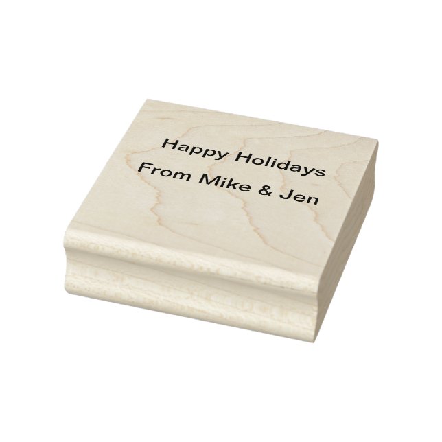 Tampons Encreurs Joyeuses fêtes Noël ajouter le nom de avec (Tampon)
