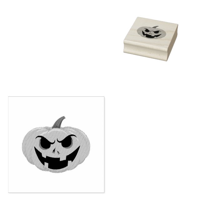 Tampons Encreurs Joyeux citrouille Halloween (Tamponné)