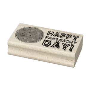 Tampons Encreurs Joyeux Fasnacht Fastnacht Day Donut Doughnut Timbr