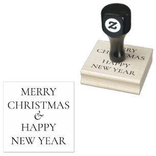 Tampons Encreurs Joyeux Noël simple bonne année