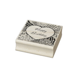 Tampons Encreurs Joyeux timbre d'anniversaire