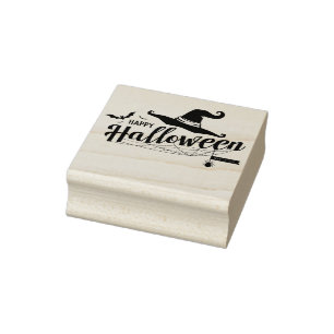 Tampons Encreurs Joyeux Timbre en caoutchouc Halloween