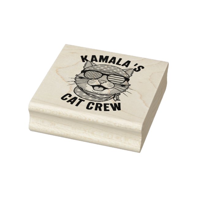 Tampons Encreurs Kamala's Cat Crew Election Cat Lady Cadeau (Tampon)