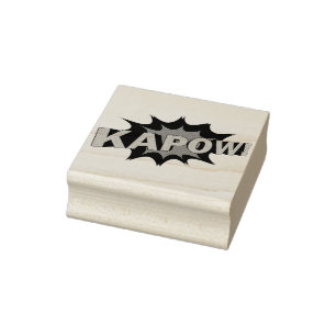 Tampons Encreurs Kapow ! LETTRES DE LIVRES DE LA COMIC