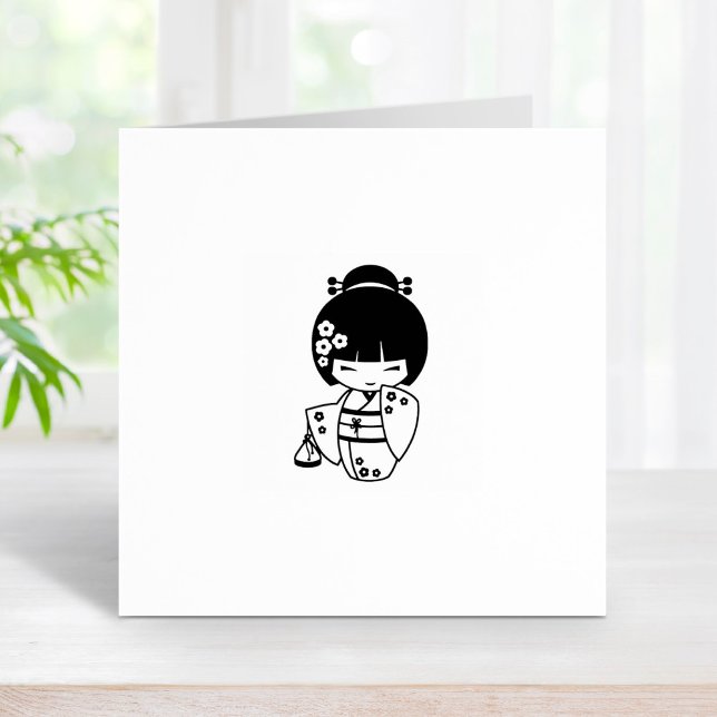 Tampons Encreurs Kimono Geisha 2 japonais (Créateur téléchargé)