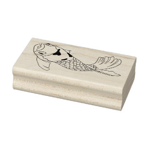 Tampons Encreurs Koi Art asiatique japonais