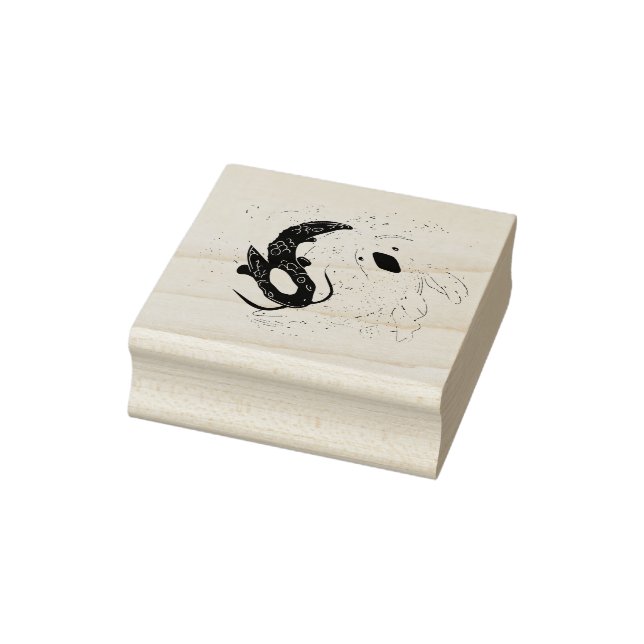 Tampons Encreurs Koi Fish Yin Yang (Tampon)