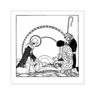Tampons Encreurs La crèche de Noël Jésus Vierge Marie Joseph
