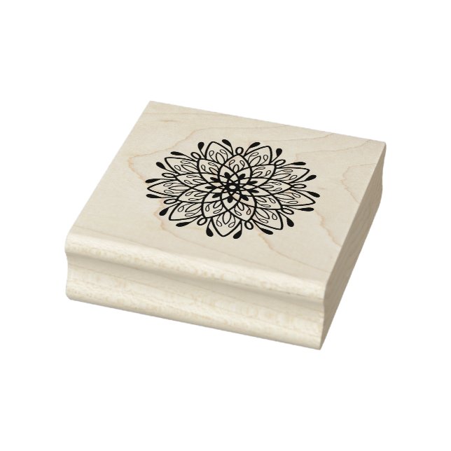 Tampons Encreurs L'amour personnel Mandala Floral (Tampon)