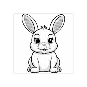 Tampons Encreurs Lapin Blanc