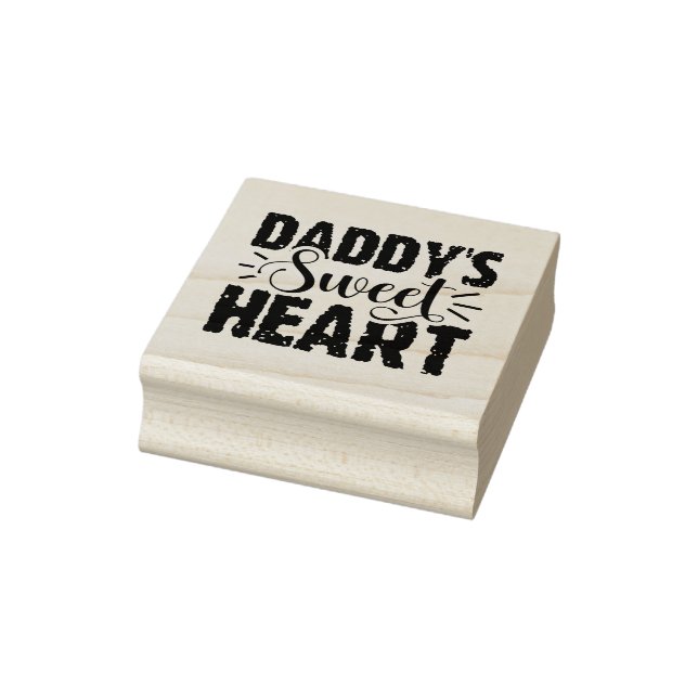 Tampons Encreurs Le coeur doux de papa (Tampon)