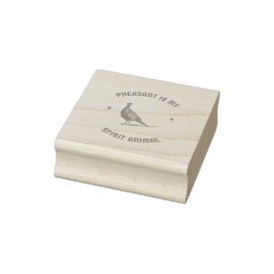 Tampons Encreurs le faisan est mon animal d'esprit