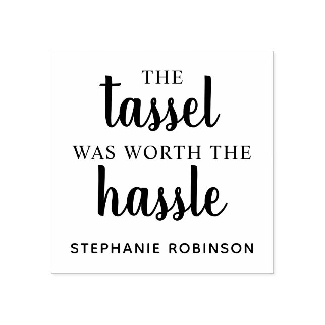 Tampons Encreurs Le Tassel Vaut La Peine Du Hassle | Bois personnal (Impression)