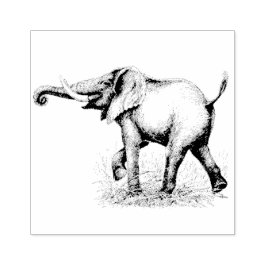 Tampons Encreurs Les animaux éléphants Safari